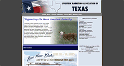 Desktop Screenshot of livestockmarketingassociationoftexas.com